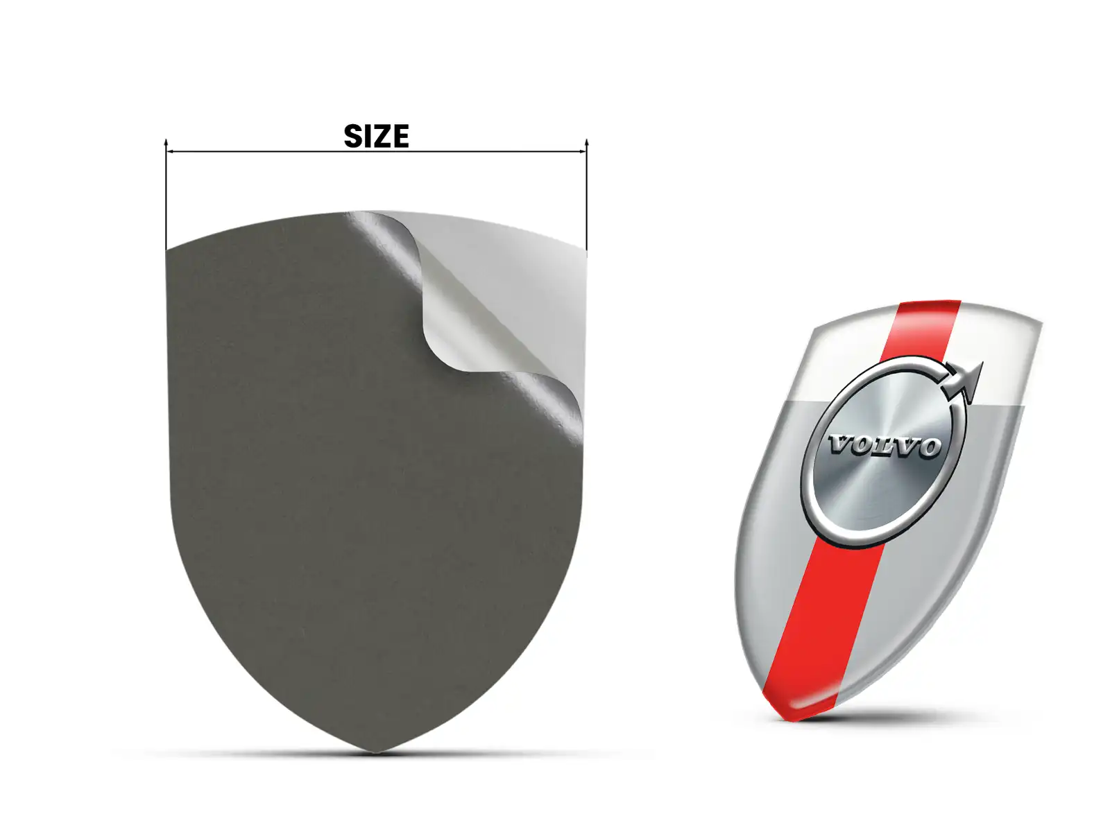 Volvo Emblemas Con Relieve Auto Deporte Alta Calidad Profesional